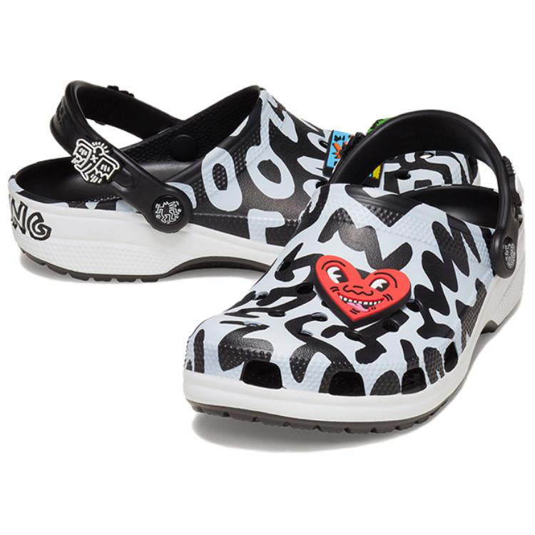 Crocs x Keith Haring Classic Clog 'Black White' 209488-001