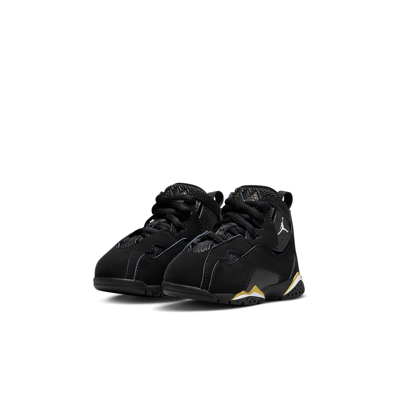 (TD) Air Jordan True Flight 'Black Metallic Gold' 343797-017