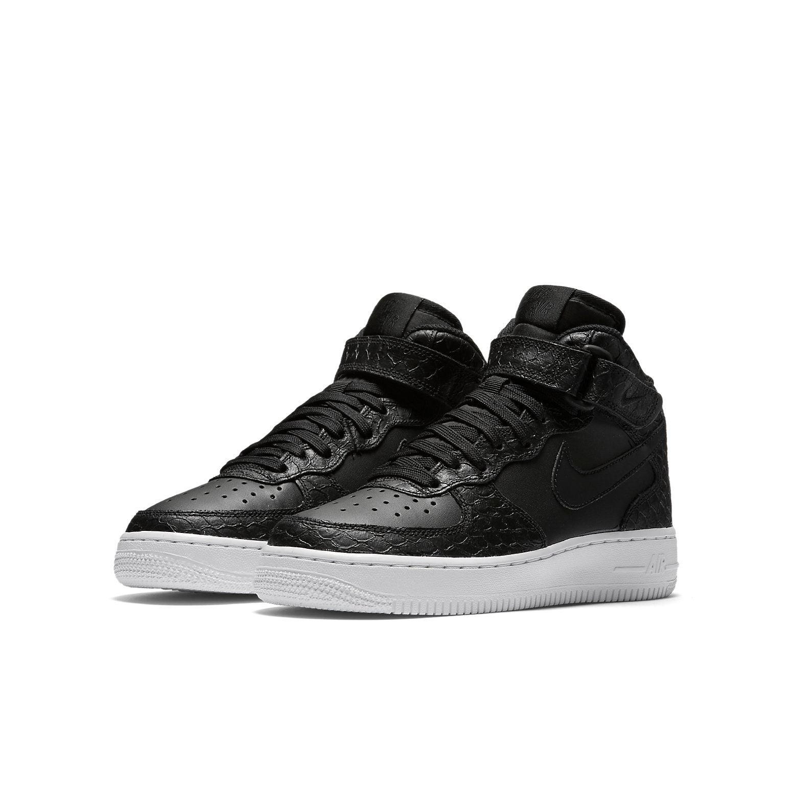 (GS) Nike Air Force 1 Mid 'Black Snake' 820342-001