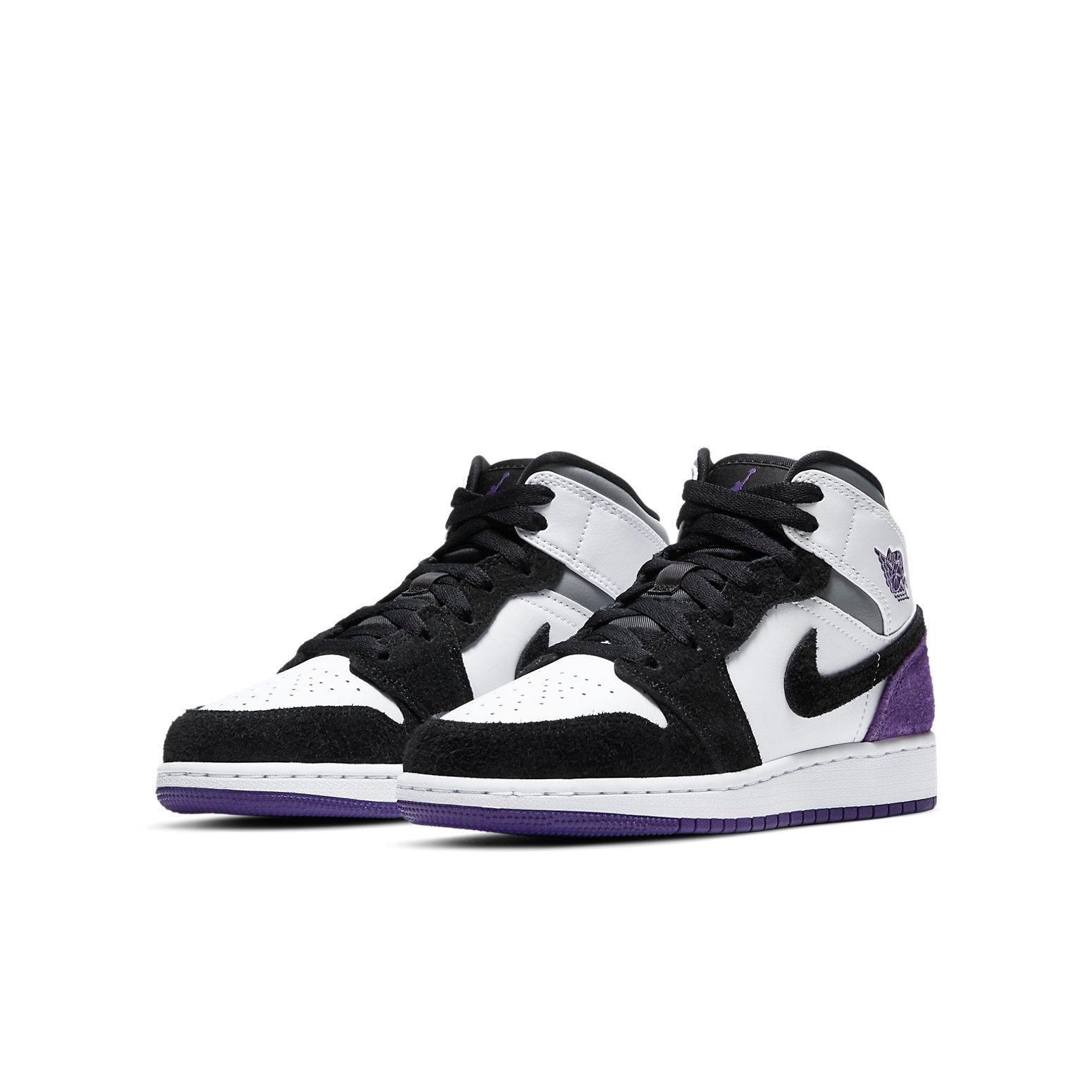 (GS) Air Jordan 1 Mid SE 'Varsity Purple' BQ6931-105