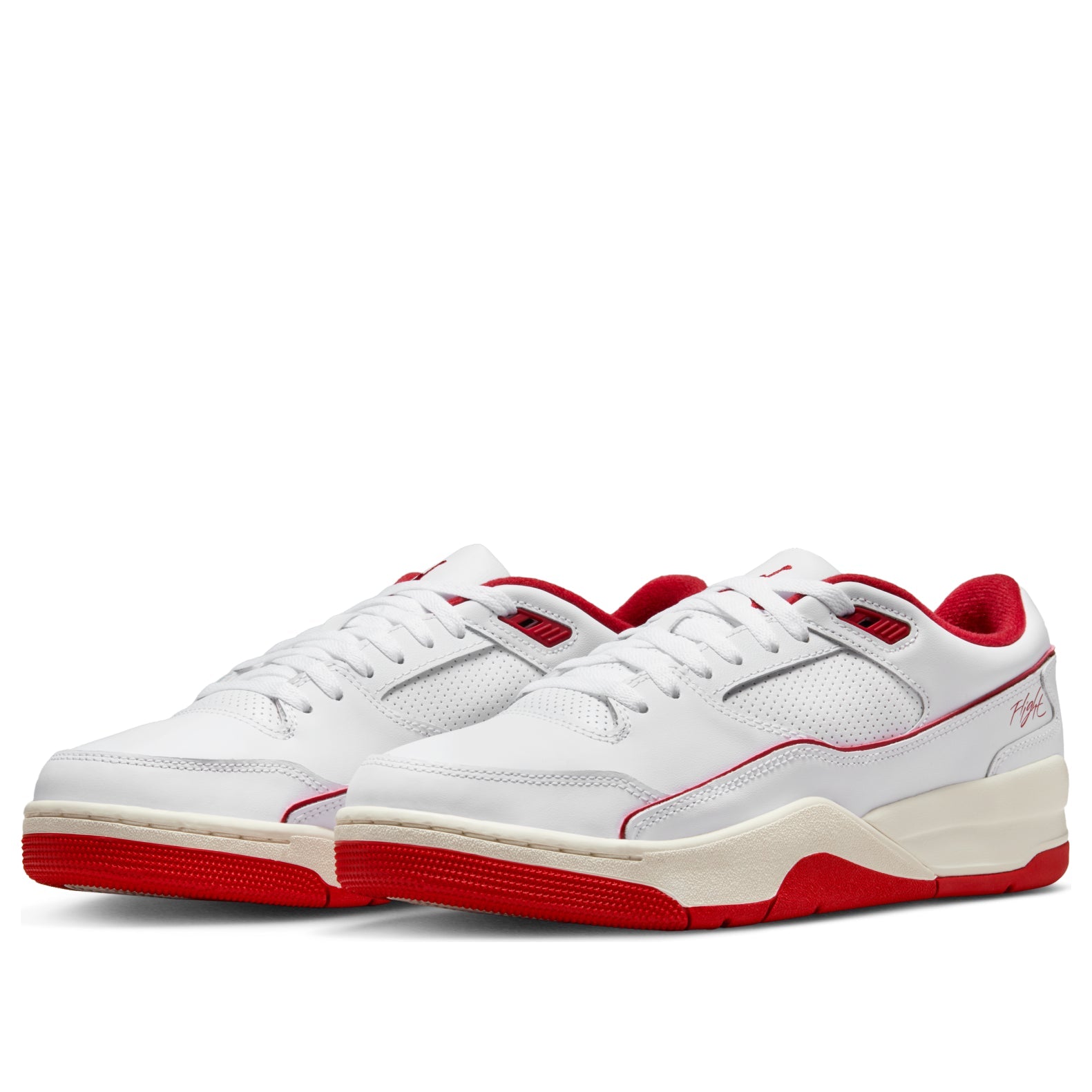Air Jordan Flight Court 'White Sail Varsity Red' HF3255-106
