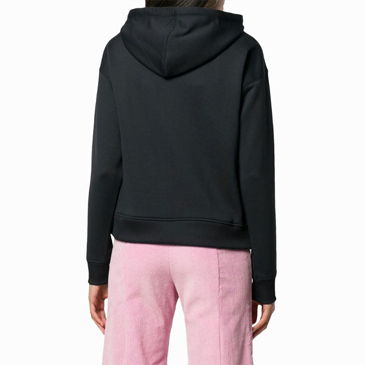 (WMNS) KENZO Abstract Embroidered Pattern Hoodie Black F962SW861958-99
