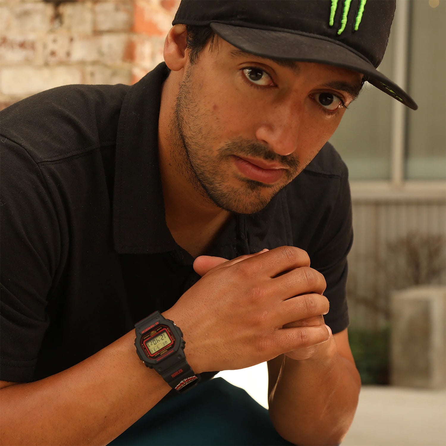 CASIO Kelvin Hoefler x Powell Peralta G-Shock Digital 'Black' DW-5600KH-1
