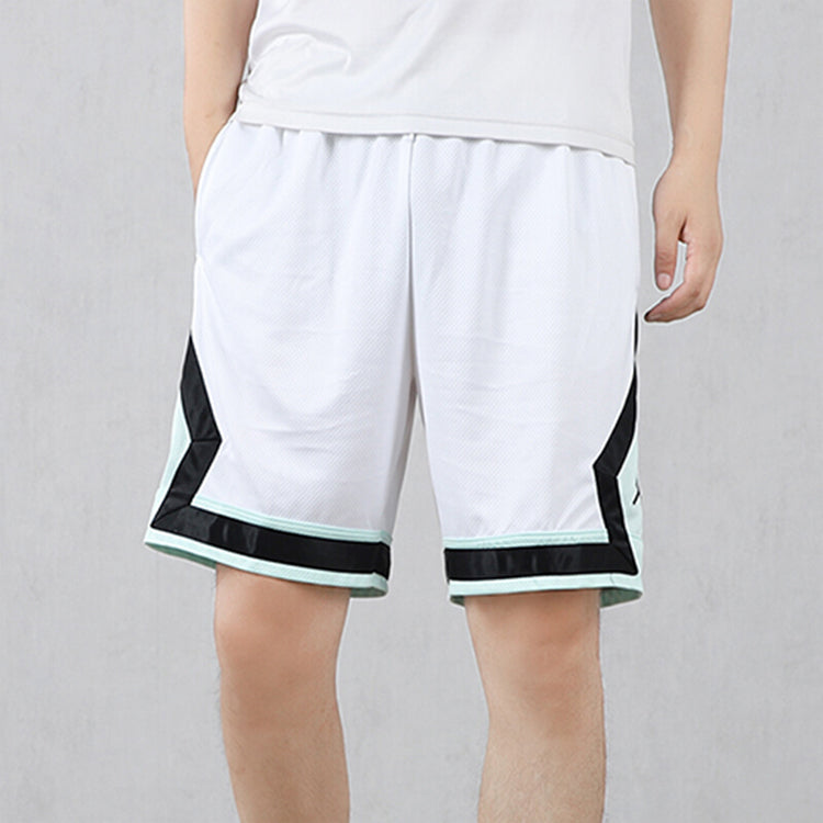 Air Jordan Jumpman Diamond Basketball Sports Shorts White CV6023-101
