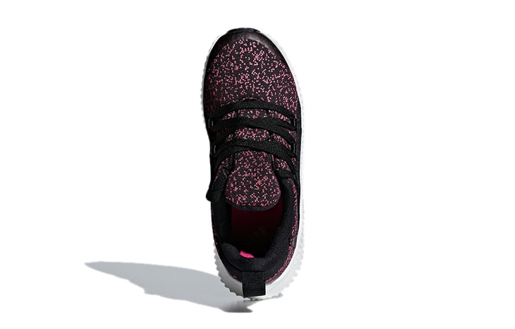 (GS) adidas Fortarun X K 'Black Red White' AH2473
