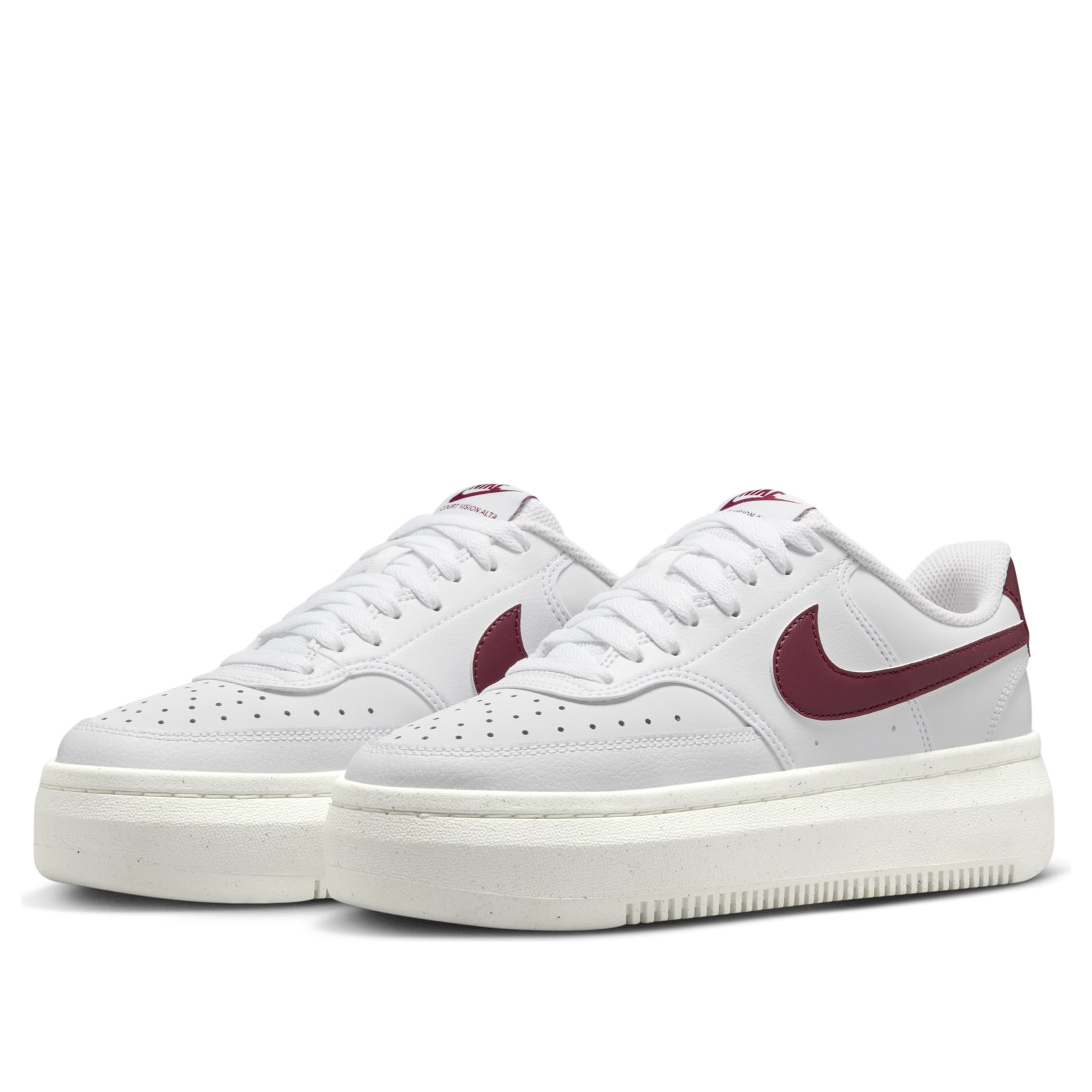 (WMNS) Nike Court Vision Alta 'White Team Red' DZ5394-103