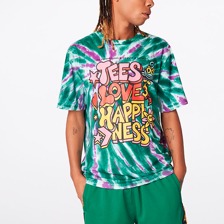 Converse x Joe Freshgoods Tie Dye T-Shirt Asia Sizing 'Evergreen' 10022145-A01