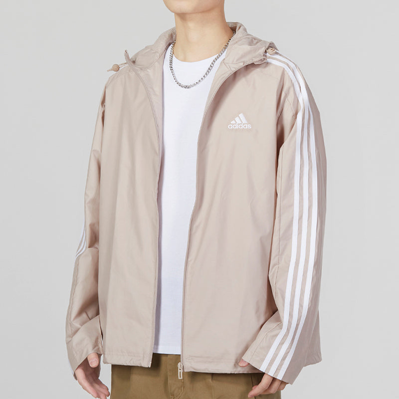 adidas Essentials 3-Stripes Woven Windbreaker IB0383