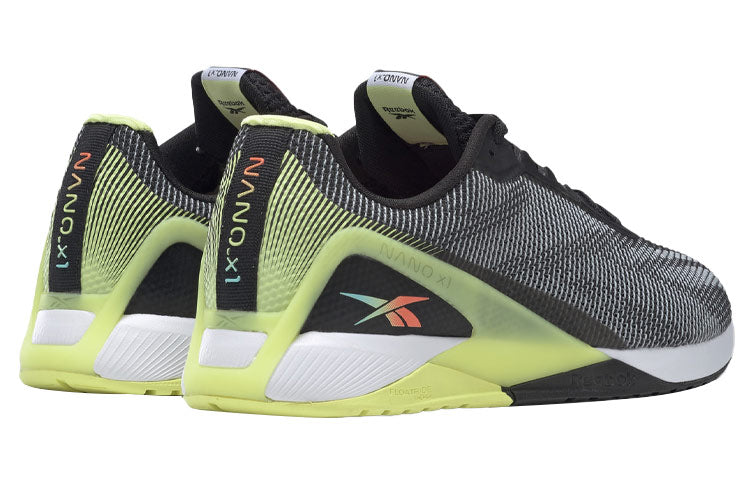 (WMNS) Reebok Nano X1 Grit 'Black Energy Glow' FZ1415