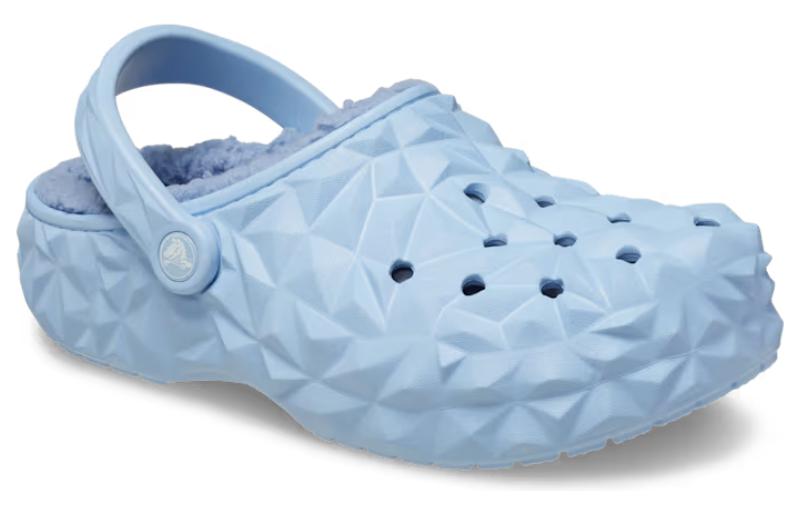 Crocs Classic Lined Geometric Clogs 'Blue' 210069-4NS