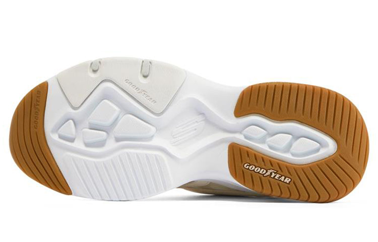 (WMNS) Skechers D'lites 4.0 'Cream' 896134-NTLB