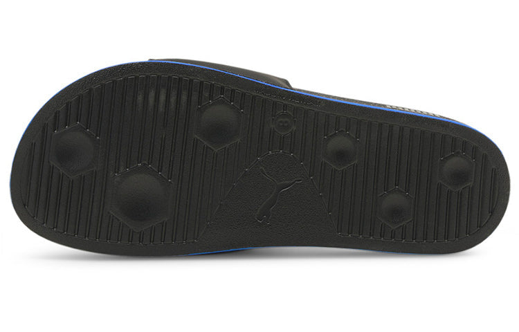 PUMA Leadcat Ftr Slippers Black/White/Blue 382735-01