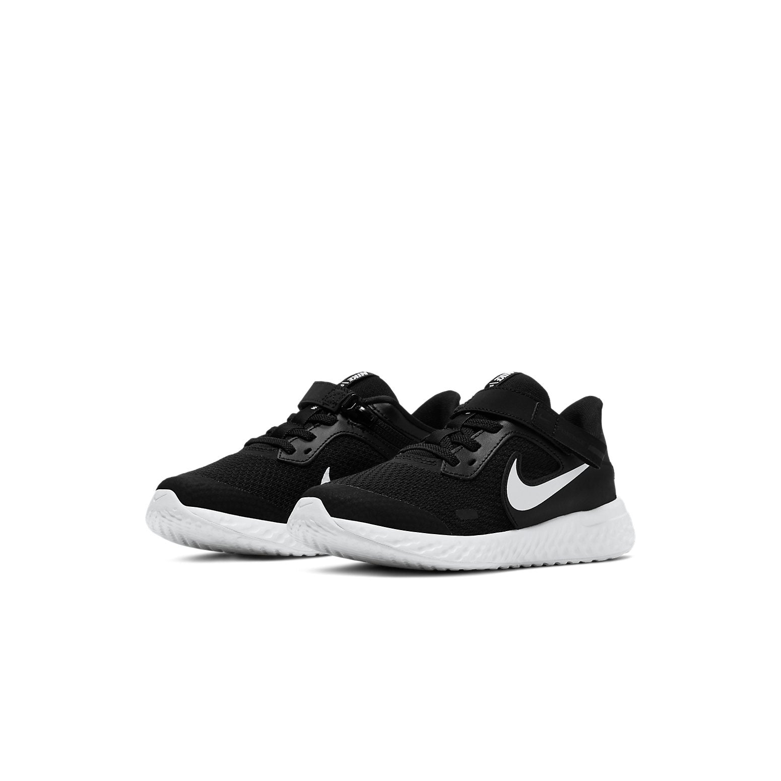 (PS) Nike Revolution 5 FlyEase 'Black White' CQ4648-004