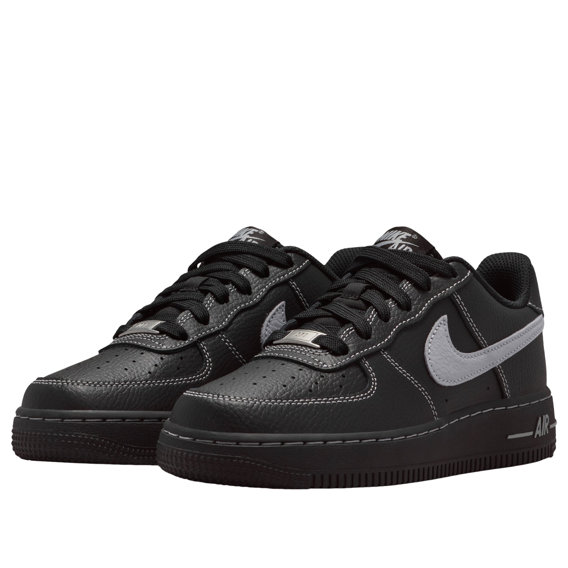 (GS) Nike Air Force 1 Low LV8 'Black Grey' HV4762-003