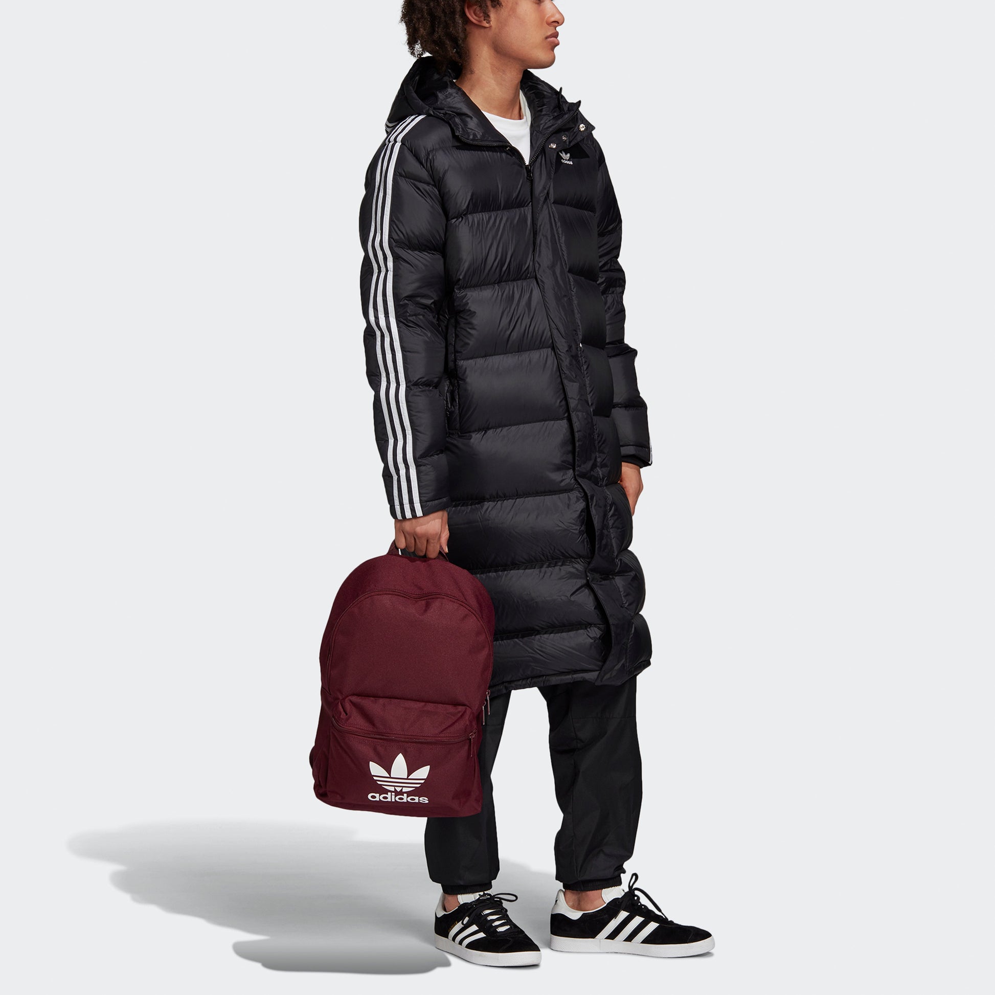 adidas originals Long Down Jacket Fl0007 Black FL0007