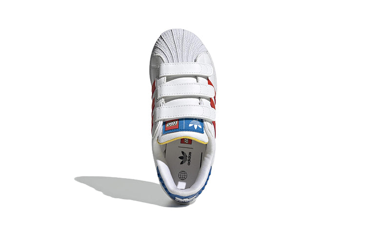 (GS) adidas LEGO x Superstar 'White Pantone' GV8883