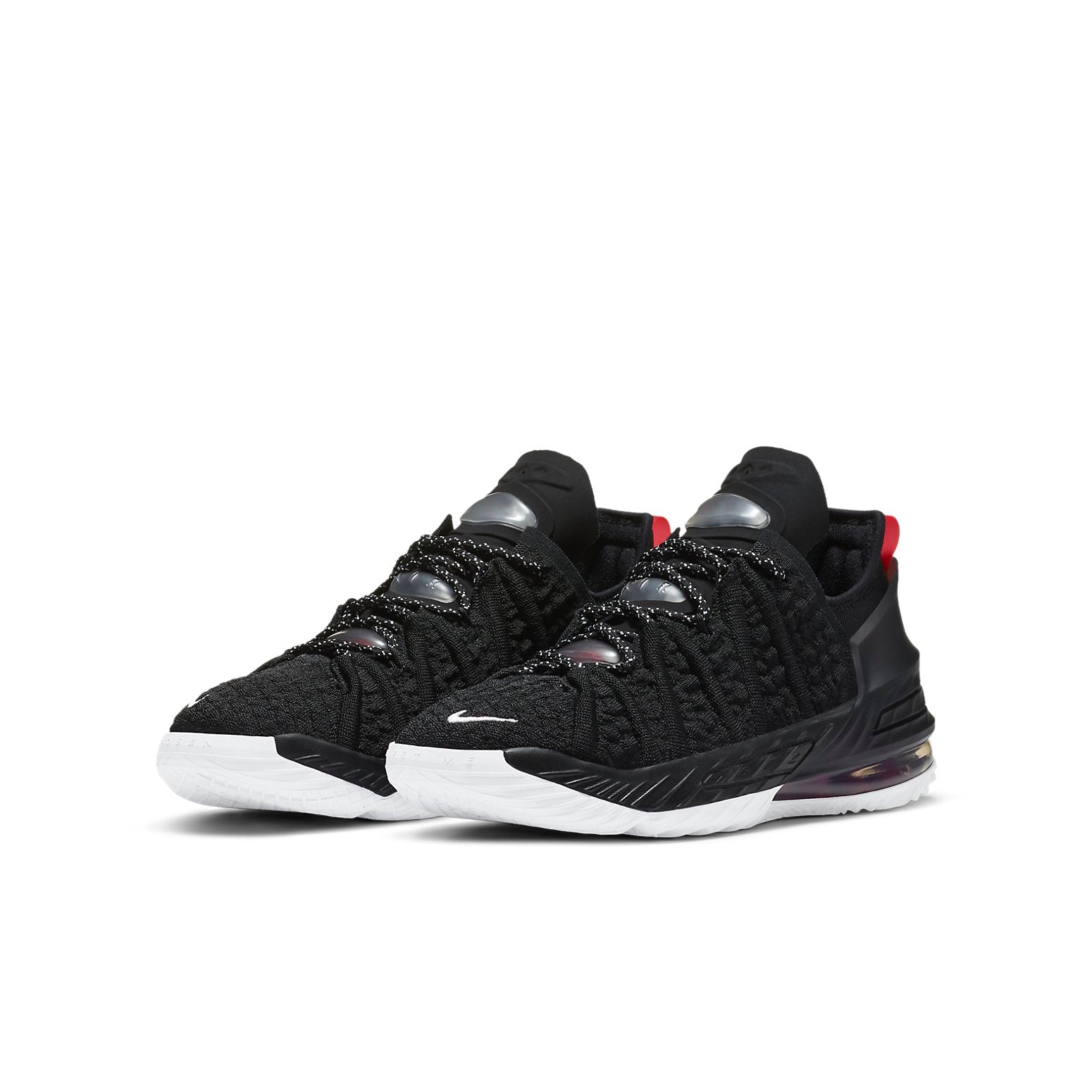 (GS) Nike LeBron 18 'Black University Red' CW2760-001