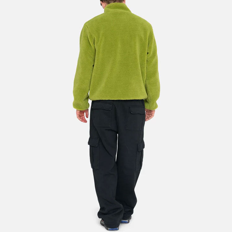 Stussy Reversible Sherpa Jacket 'Green Black' 118520