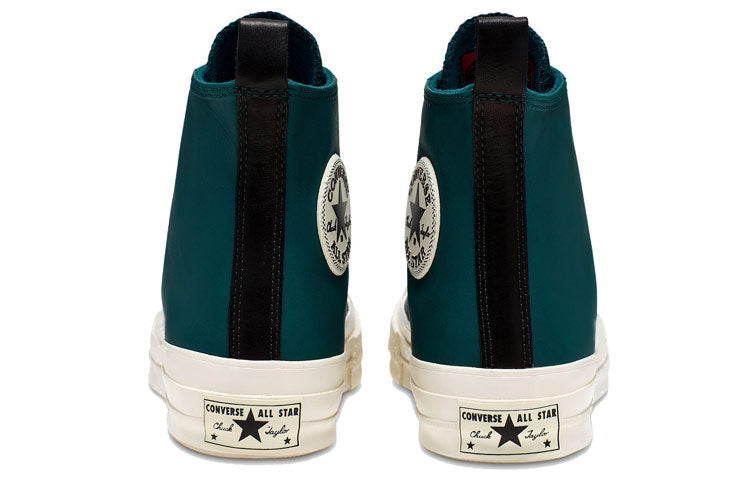 Converse Fleece-Lined Leather Chuck 1970s 'Green White' 166133C