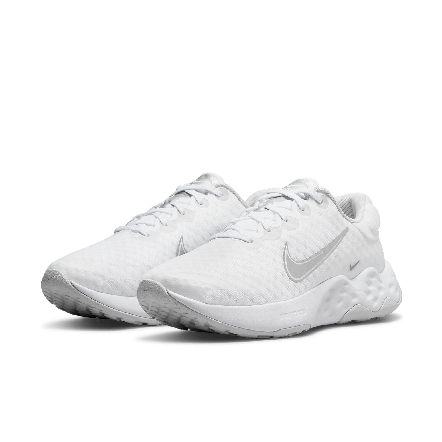 (WMNS) Nike Renew Ride 3 'White Metallic Silver' DC8184-100