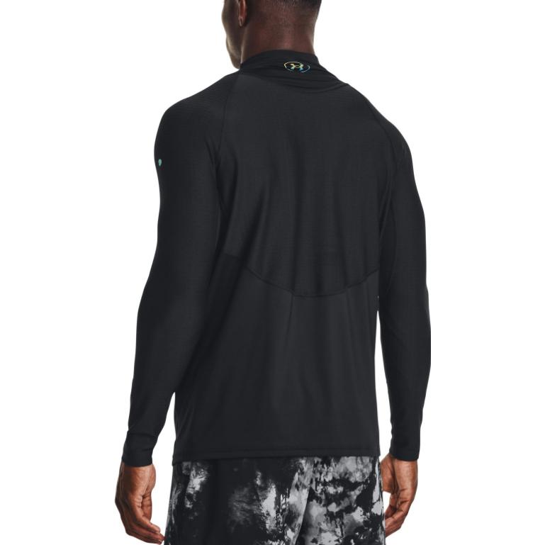 Under Armour Rush SmartForm Mock Long Sleeve T-shirt 'Black' 1373807-001