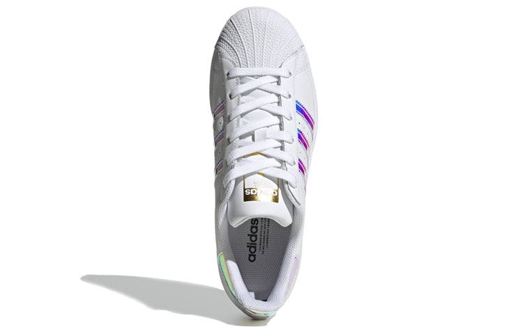 (WMNS) adidas Superstar 'White Iridescent' FX7565