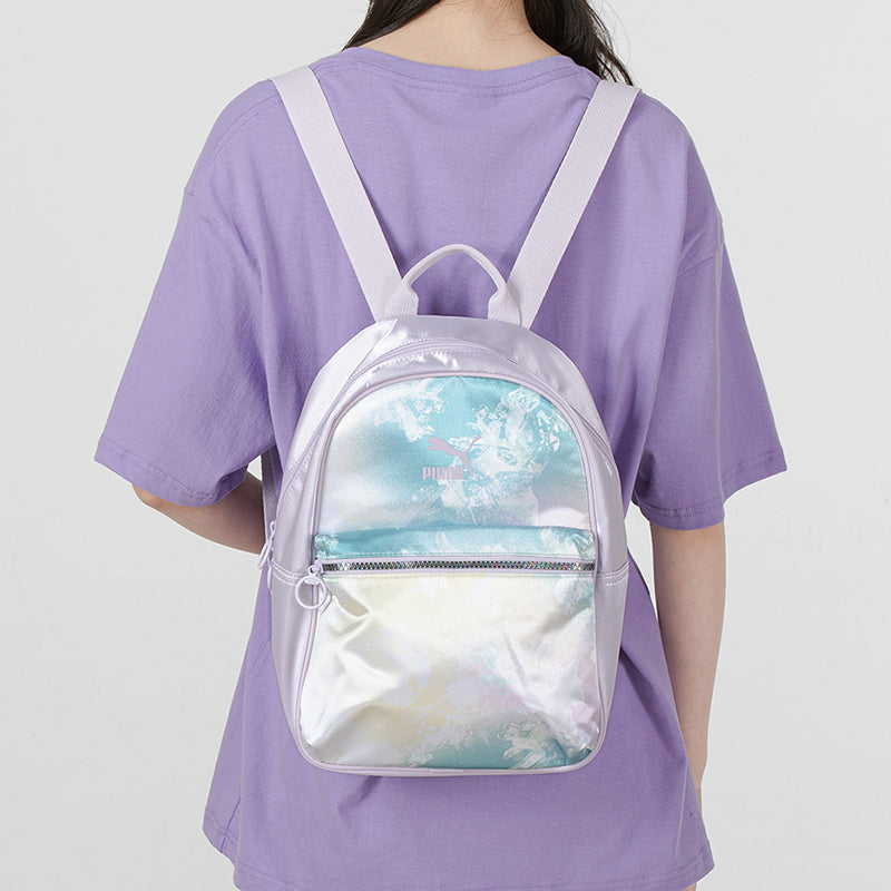 (WMNS) PUMA Time Backpack 'Purple Blue Yellow' 078745-02