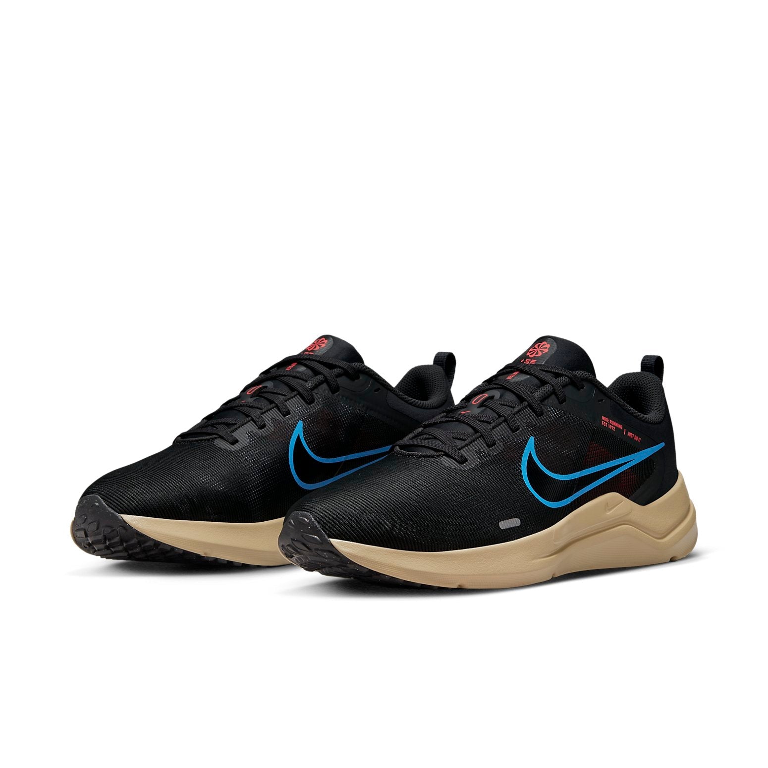 Nike Downshifter 12 'Dark Smoke Grey Laser Blue' DD9293-008
