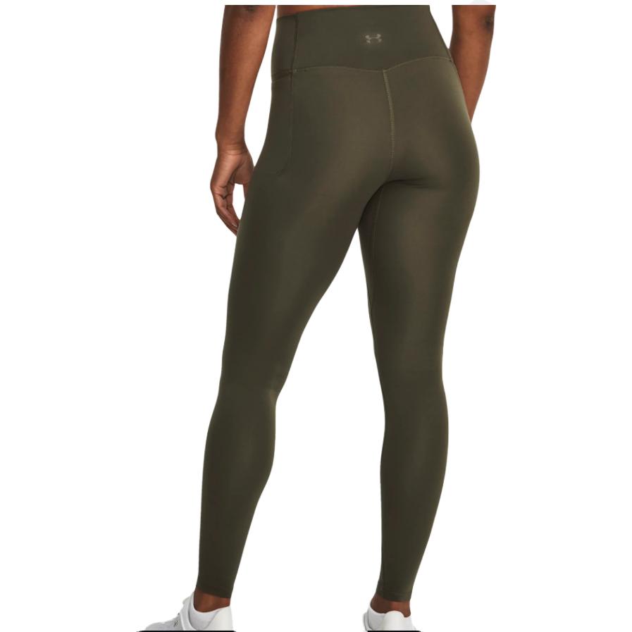 (WMNS) Under Armour Meridian Leggings 'Olive Green' 1382522-390