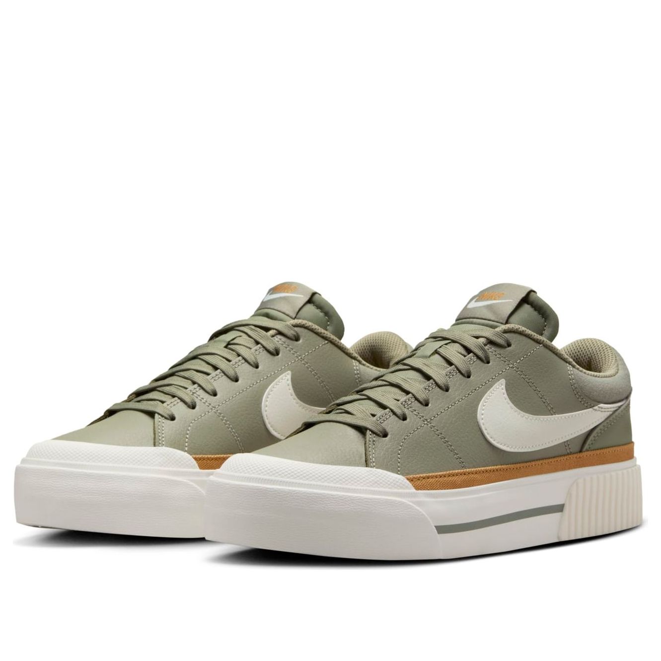 (WMNS) Nike Court Legacy Lift 'Light Army' DM7590-300