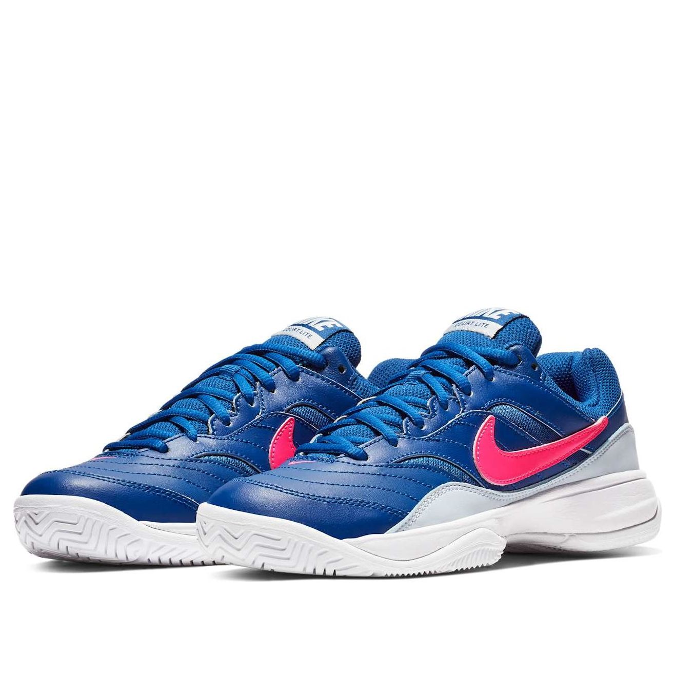 (WMNS) Nike Court Lite 'Blue Red White' 845048-464