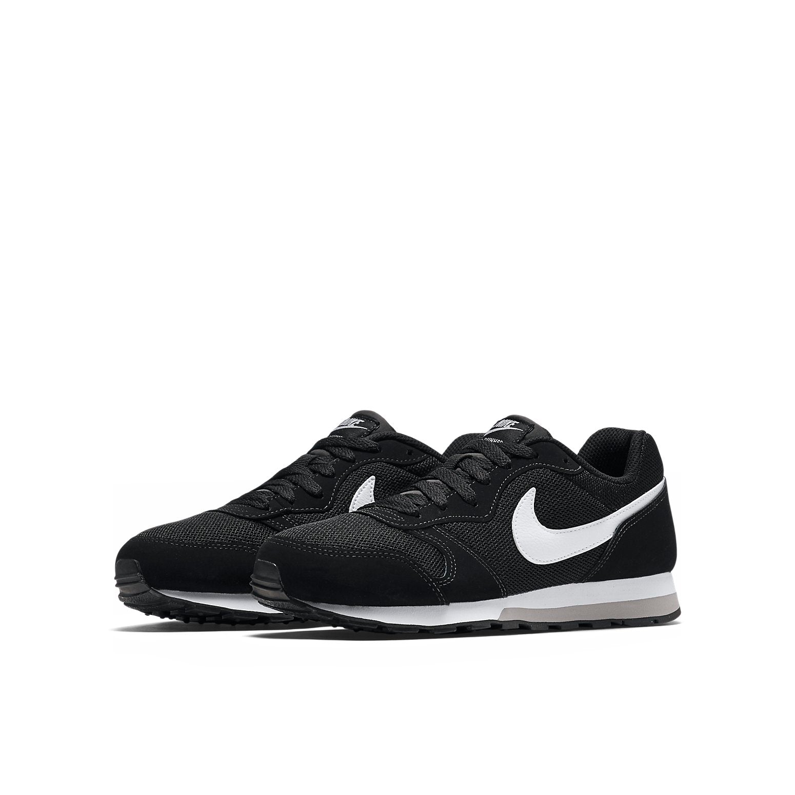 (GS) Nike Md Runner 2 Black/White 807316-001