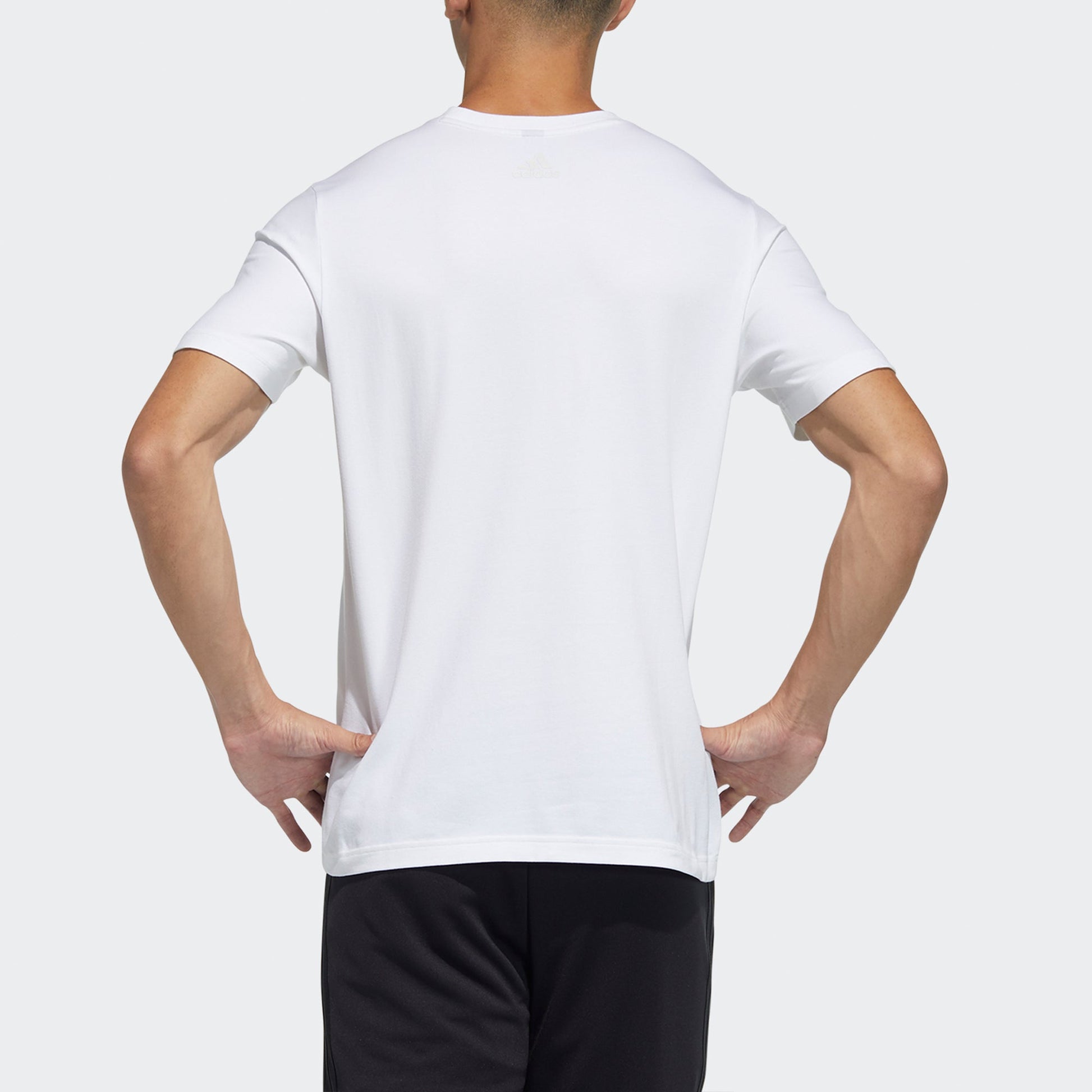 adidas China Tee Casual Sports Round Neck Short Sleeve Couple Style White GP1860