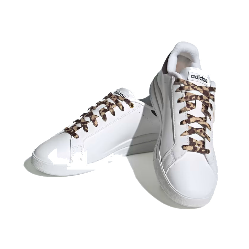 (WMNS) adidas neo Court Silk 'Cloud White Gold Metallic' GW1453