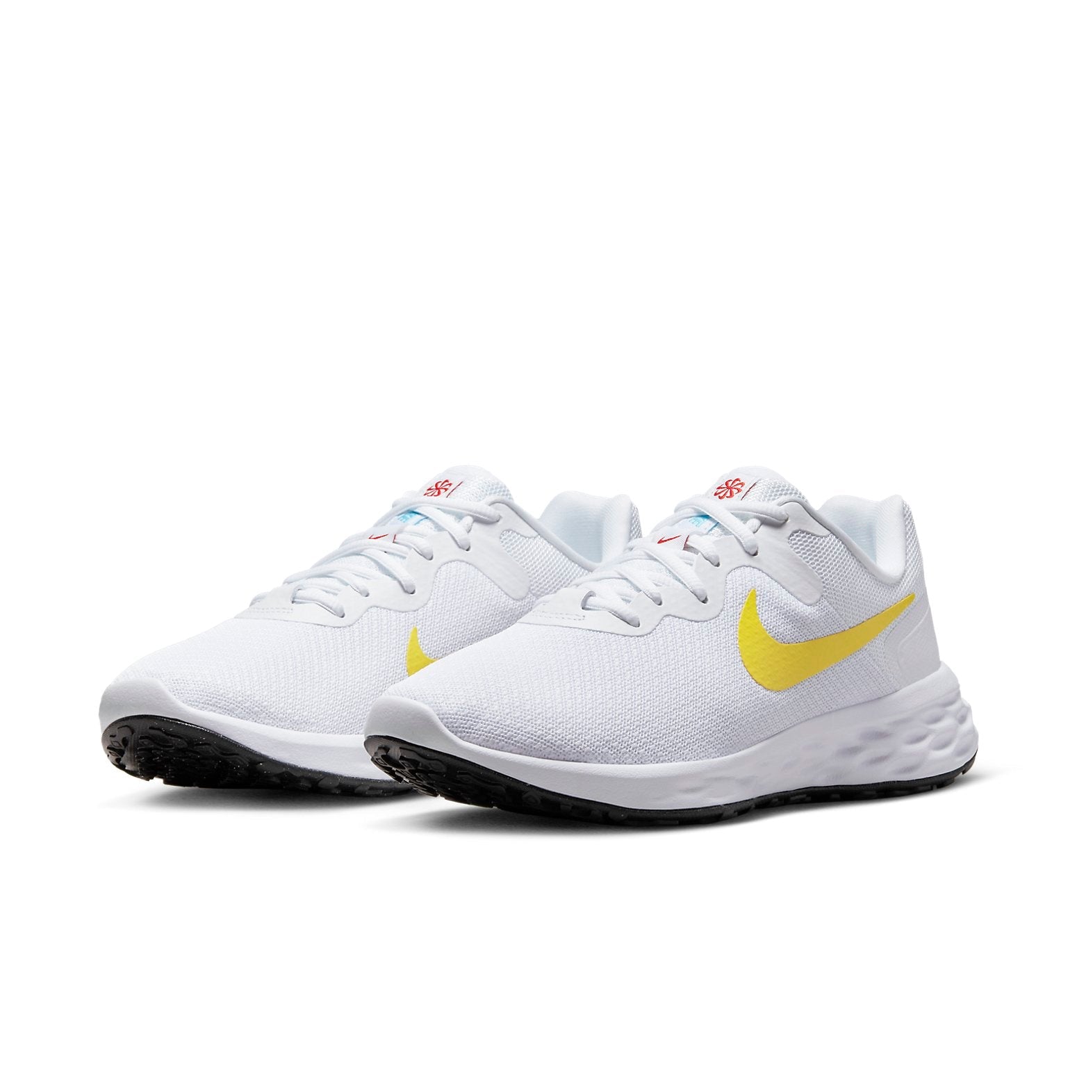 (WMNS) Nike Revolution 6 Next Nature 'White Opti Yellow' DC3729-105