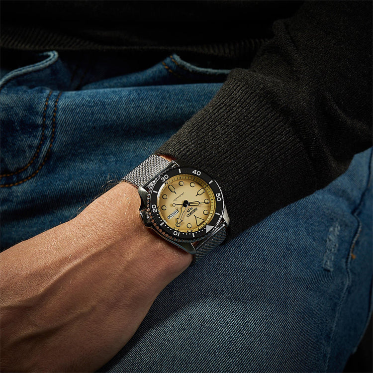 Men's SEIKO 5 Sports Mechanical Yellow SRPD67K1