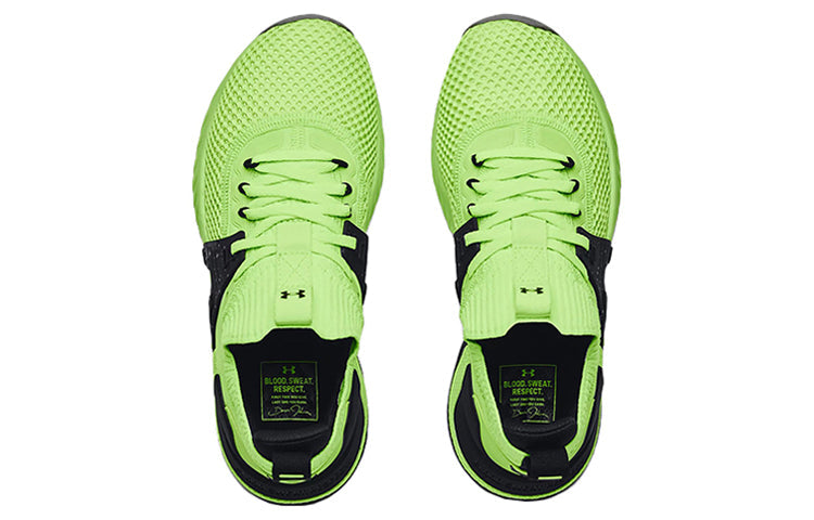 (WMNS) Under Armour Project Rock 4 'Quirky Lime' 3023696-303