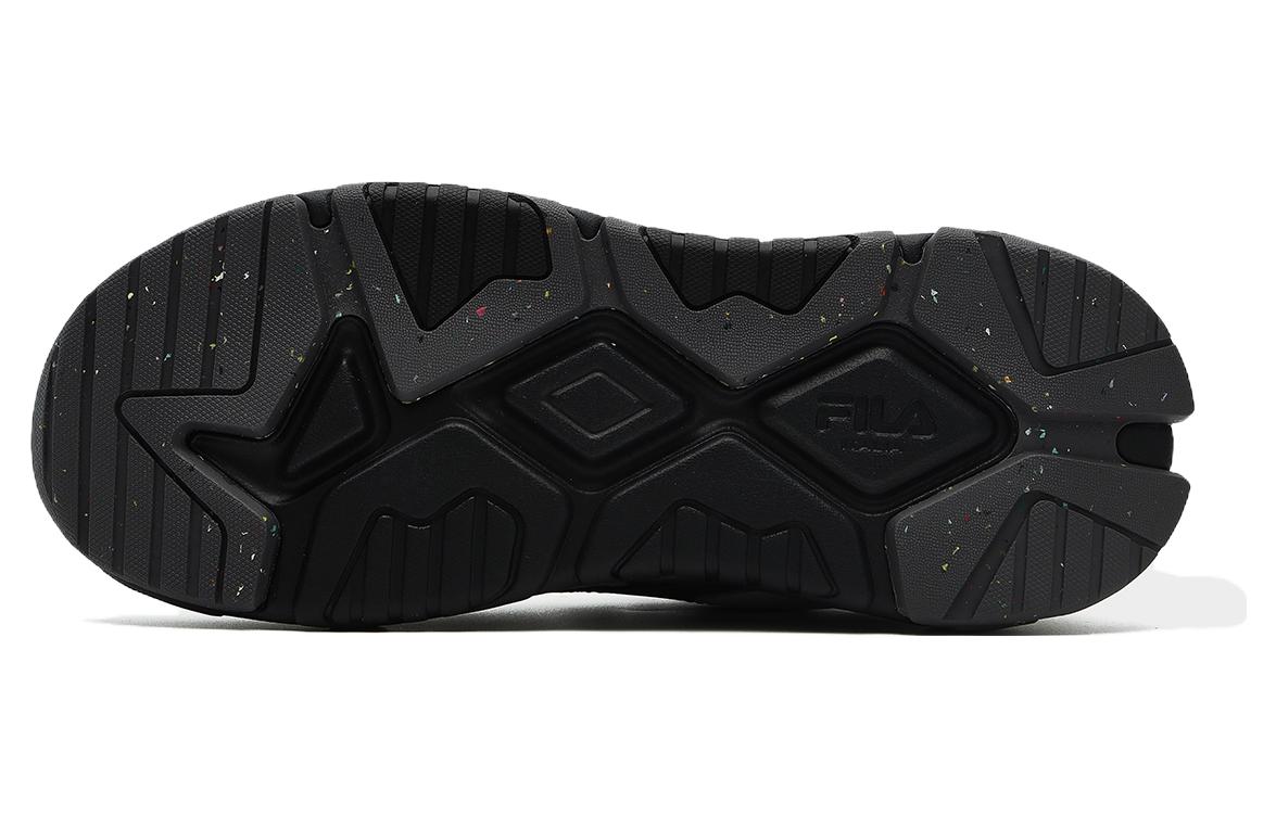 (WMNS) FILA FUSION Collina Sneakers 'Black Grey' F12W332121FFV