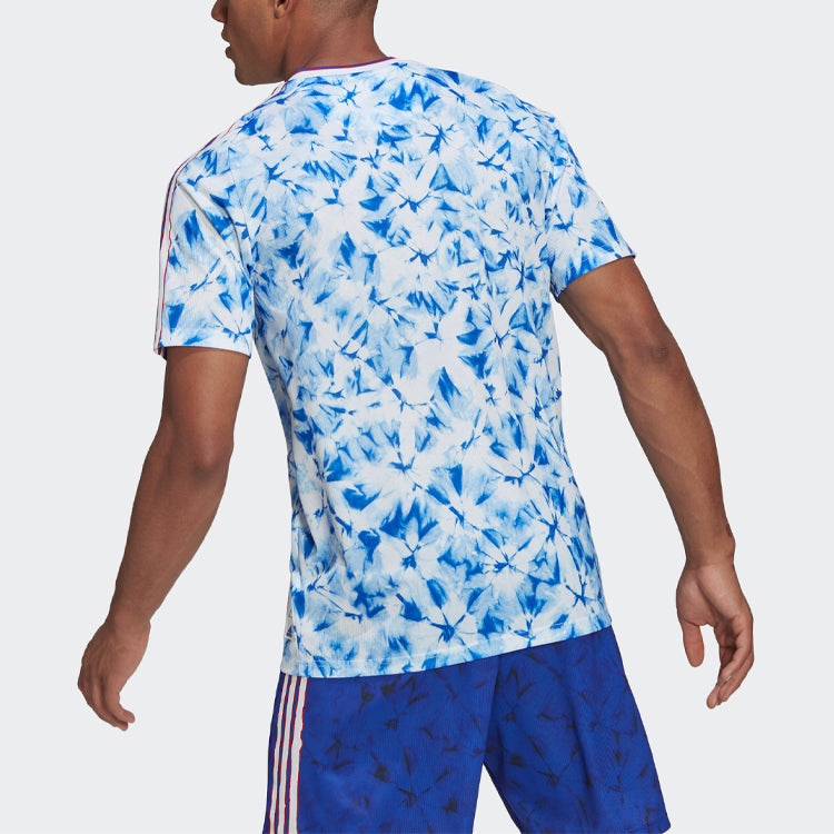 adidas originals x Human Race Crossover Soccer/Football Sports Quick Dry Jersey SW Fan Edition 20-21 Season Blue GJ9084
