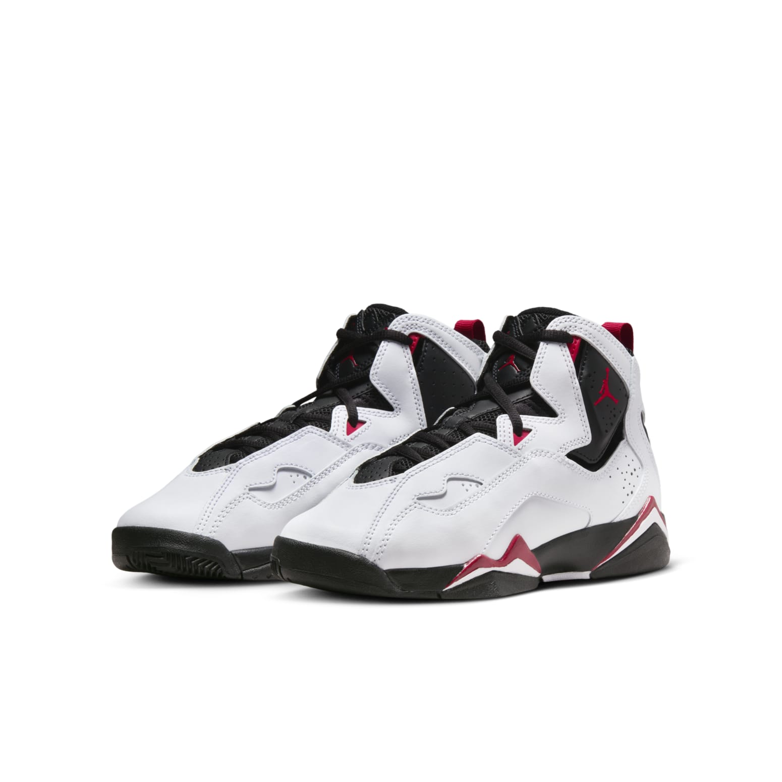 (GS) Air Jordan True Flight 'White Black Varsity Red' 343795-160