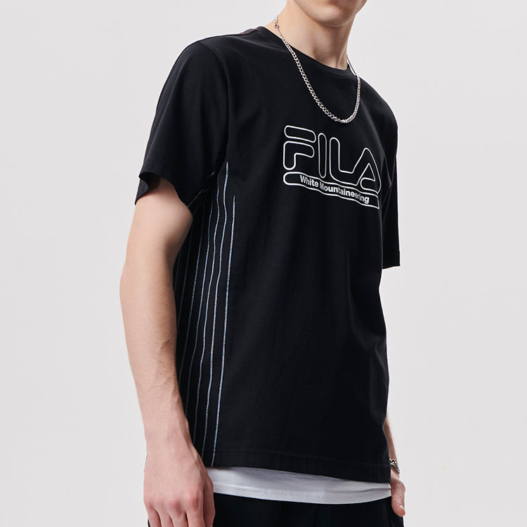 FILA FUSION x White Mountaineering Logo Tee T11M137103F-BK