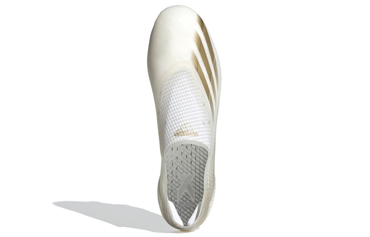 adidas X Ghosted+ FG 'White Metallic Gold Melange' EG8249