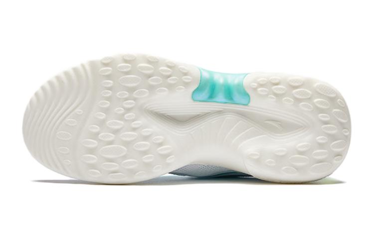 (GS) ANTA Running Series Sneakers 'White Teal Blue' A312425509-4