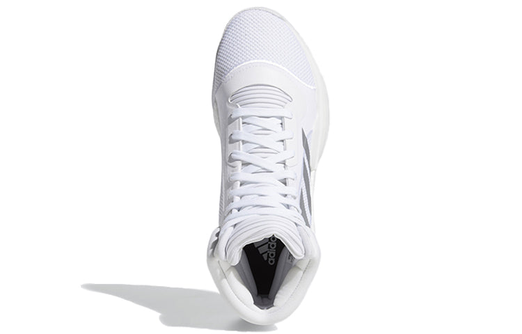 adidas Marquee Boost Vintage basketball shoes 'Silver White' EF9817