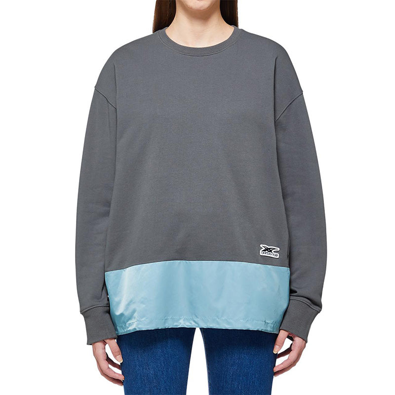 Onitsuka Tiger Drawstring T-Shirt 'grey Blue' 2183A767-020