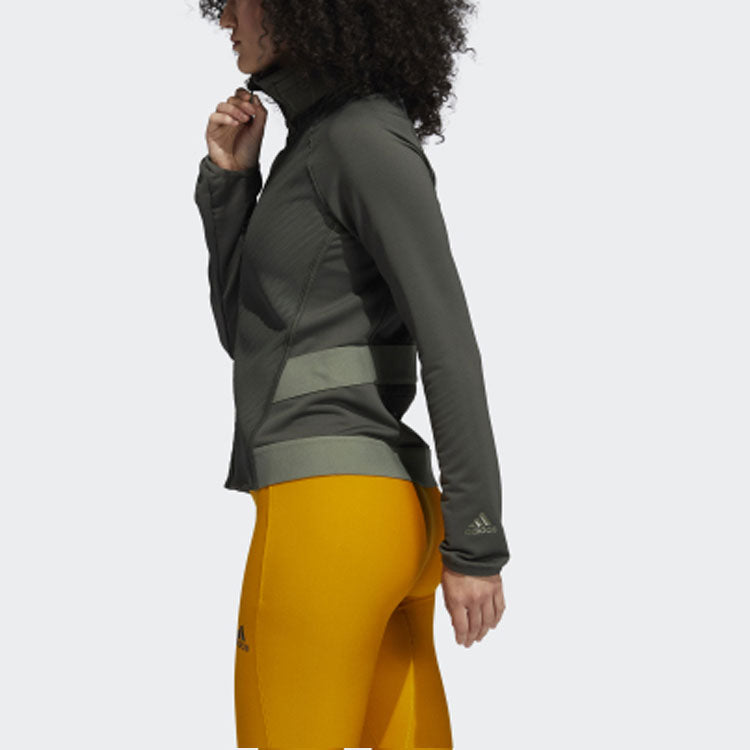 (WMNS) adidas Training Sports Jacket Brown FT3084