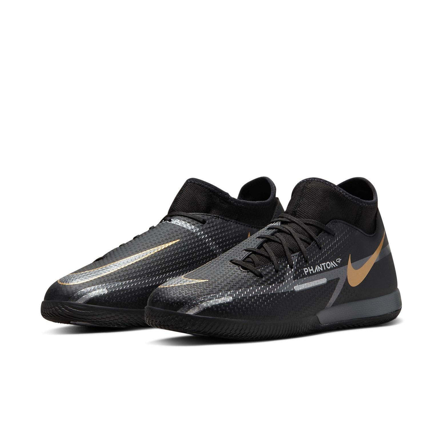 Nike Phantom GT2 Academy DF IC 'Black Metallic Gold' DC0800-007