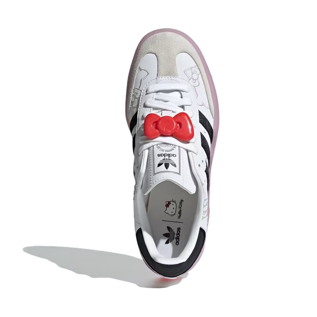 (WMNS) adidas x Hello Kitty Sambae 'White Black Clear Pink' IG4450
