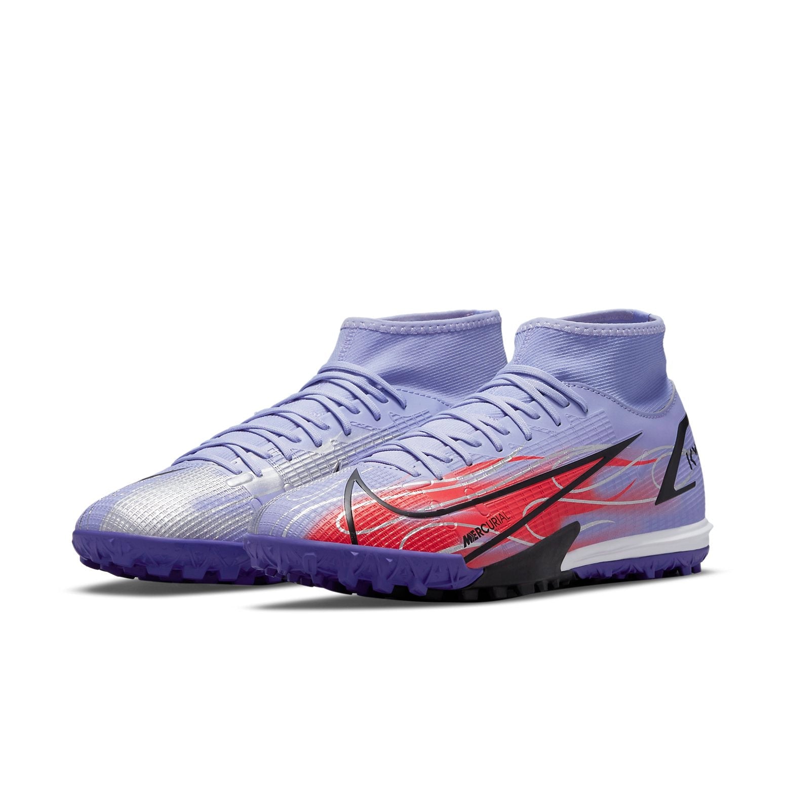 Nike Kylian Mbappe x Mercurial Superfly 8 Academy TF 'Flames' DB2868-506