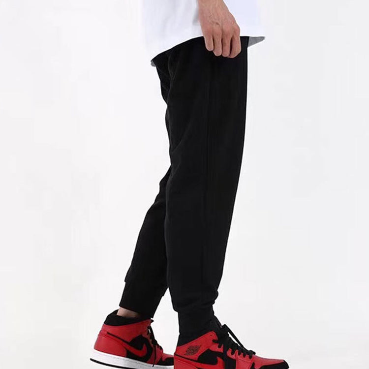 Air Jordan Alphabet Printing Athleisure Casual Sports Long Pants Black DD1788-010